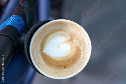 cappuccino in a cup