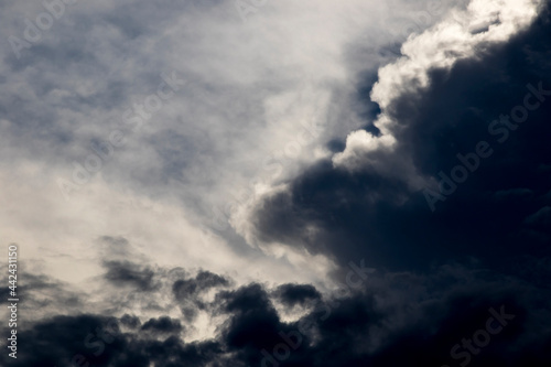 Storm clouds background, dramatic sky