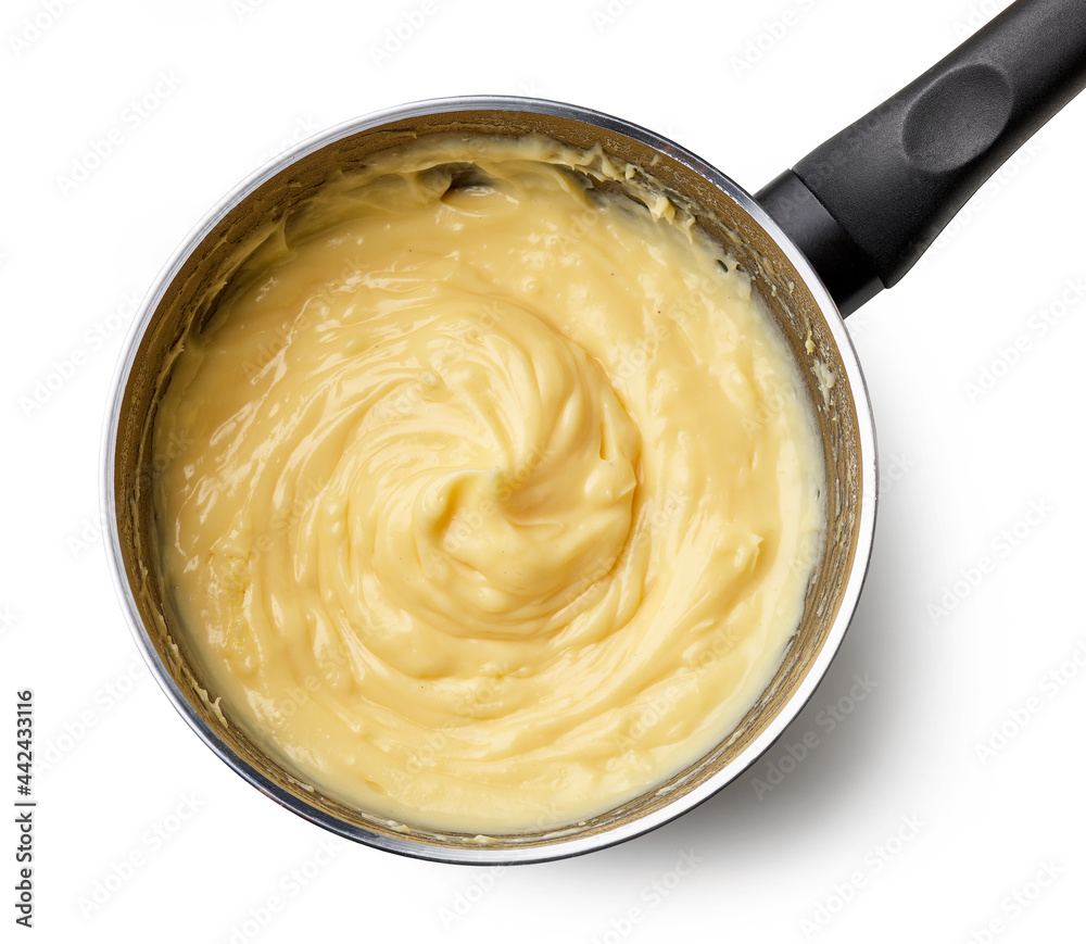 freshly prepared custard cream freshly prepared custard cream
