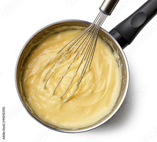 Fotografie, Tablou process of making custard cream