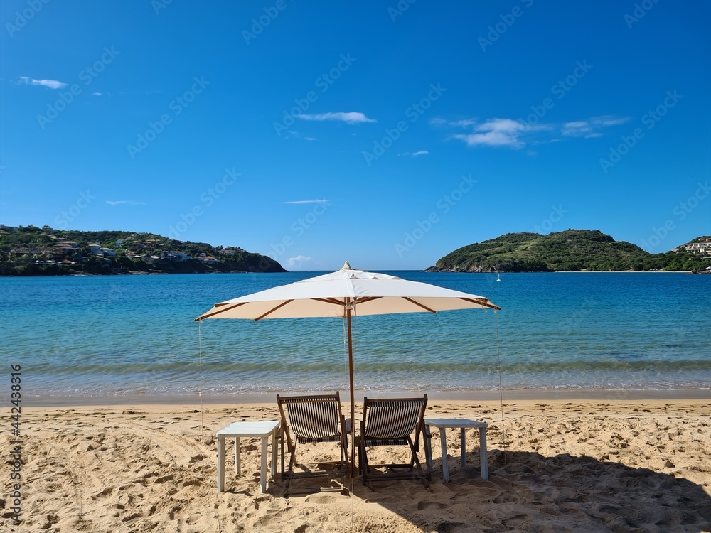 umbrellas on the beach