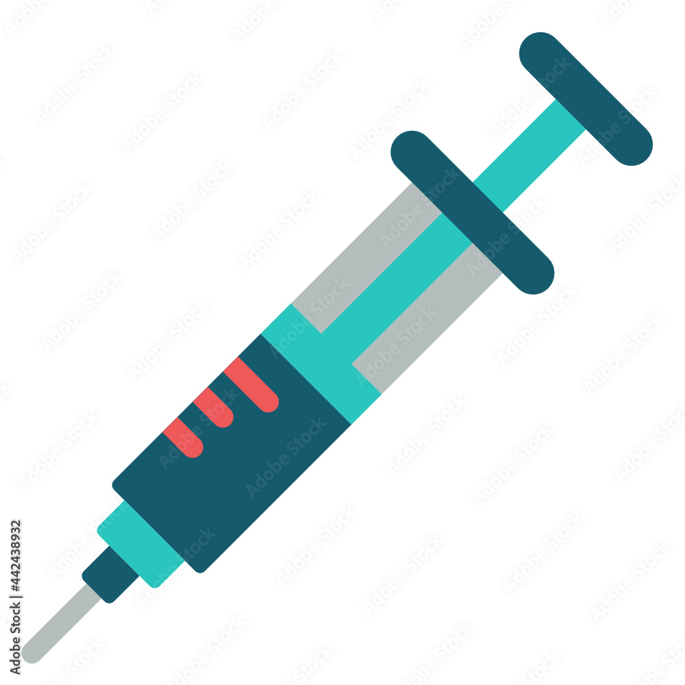 syringe line icon syringe line icon