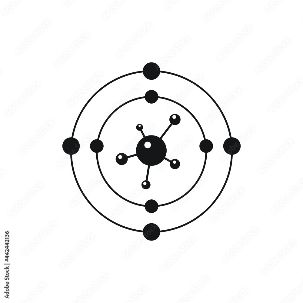 Antioxidant icon design isolated on white background Antioxidant icon design isolated on white background