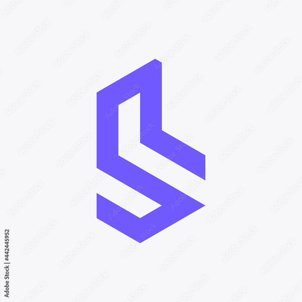 Modern simple geometric shape of lowercase B with modern and youthful style. And apply a sharp angle to shows the side of masculinity. Modern simple geometric shape of lowercase B with modern and youthful style. And apply a sharp angle to shows the side of masculinity.