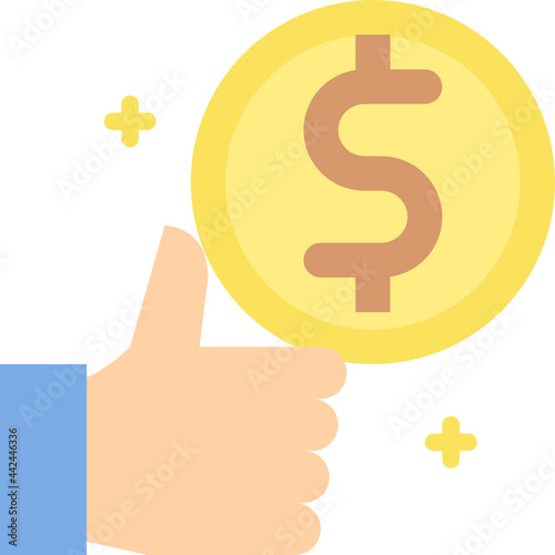 best price flat icon