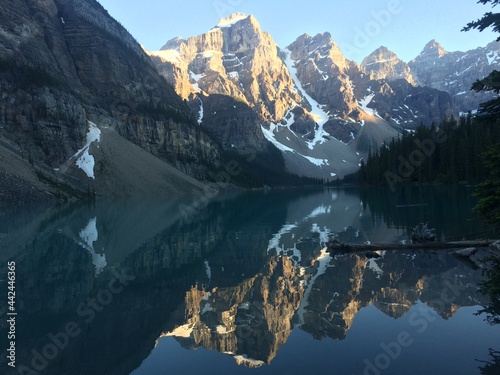 Lake Moraine area in Banff National Park  © Simon J. Ouellet