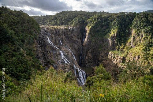 Scenic Barron Falls in the dry season.