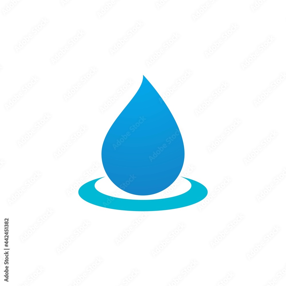 water drop Logo