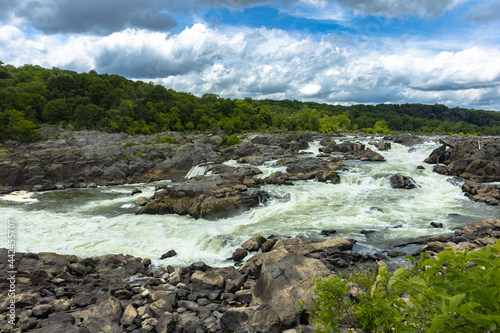 Great Falls Park  Viewed From Olmsted Island  Potomac  MD