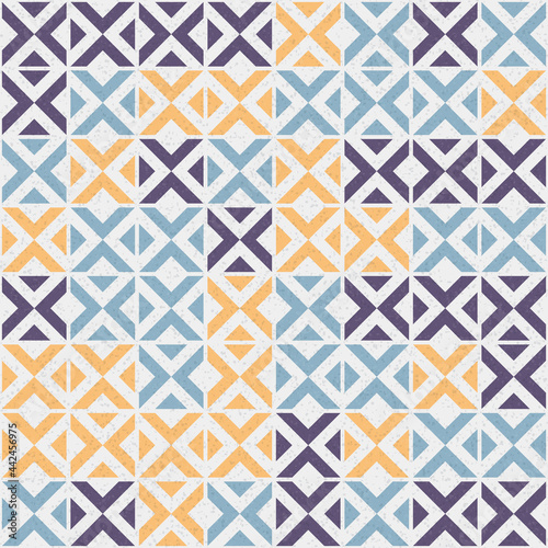 Abstract Geometric Pattern generative computational art illustration