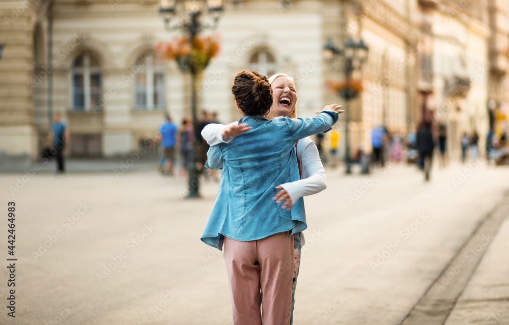 Naklejka premium Best friends.