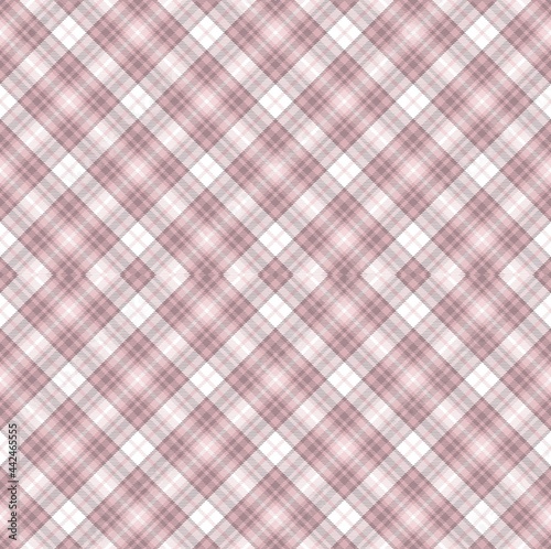 Pink Argyle Plaid Tartan textured Pattern Design © Siu-Hong Mok