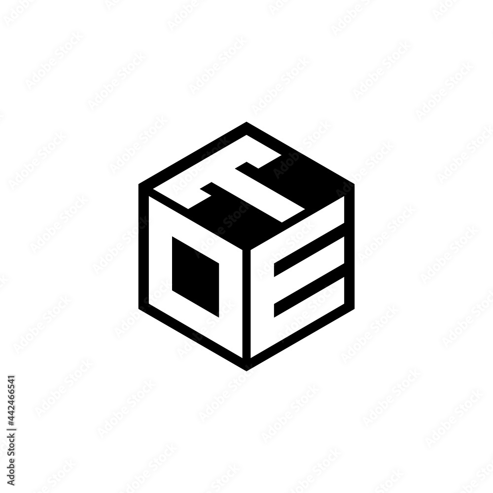 Det Letters DET letter logo design with white background in illustrator, vector ...