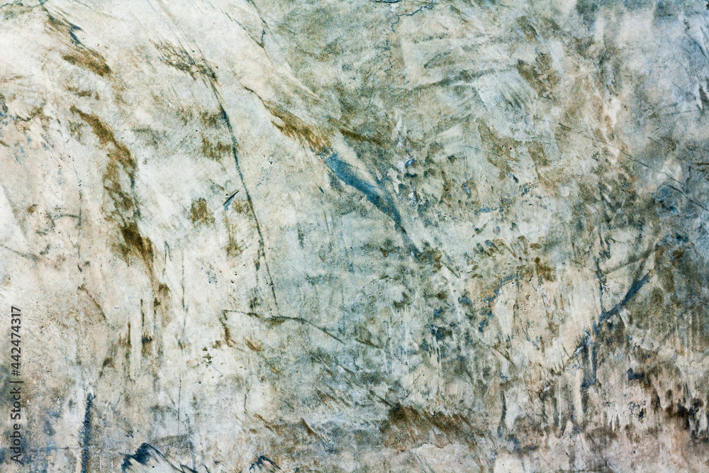 Fototapeta premium Cracked and dirty concrete wall