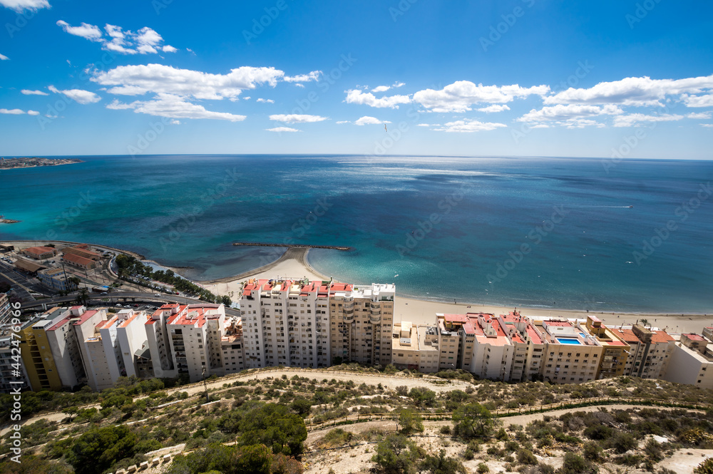 View of Alicante from Santa Barbara Castle