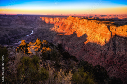 Grand Canyon Sunset from Desert View, Grand Canyon National Park, Arizona © Stephen
