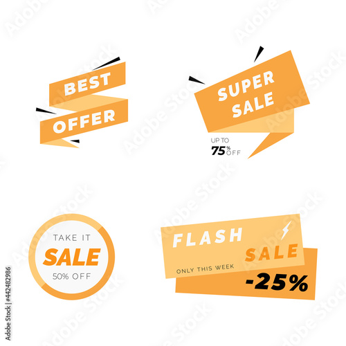 Sale stickers