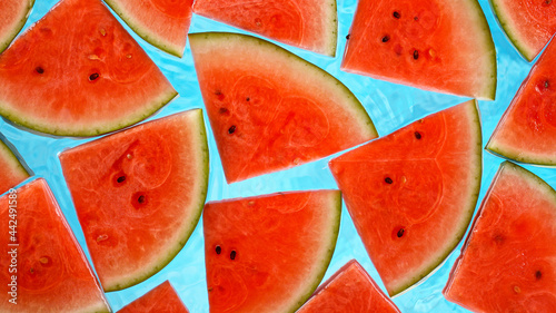 Fresh piece of water melons...