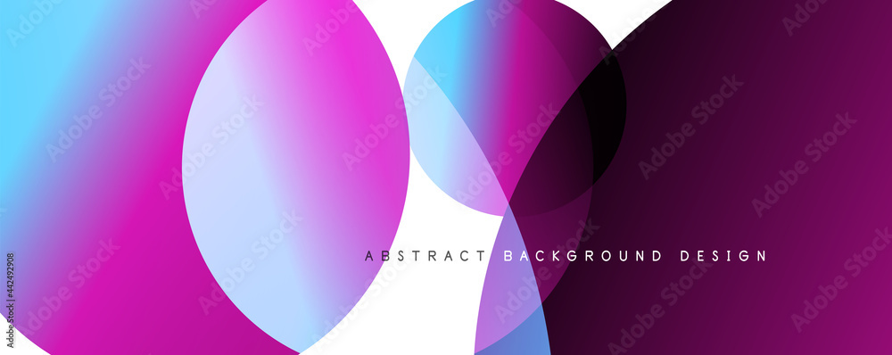 Trendy simple fluid color gradient abstract background. Mixing of colors and lines. Vector Illustration For Wallpaper, Banner, Background, Landing Page