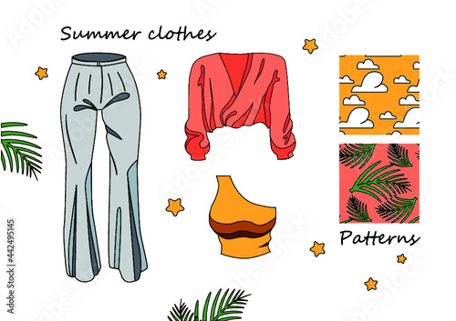 set of clothes summer (ID: 442495145)