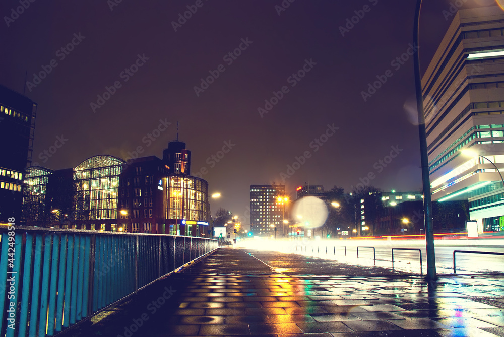 Fototapeta premium night cityscape