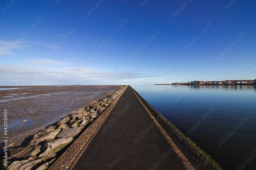 Obraz premium West Kirby Marine Lake