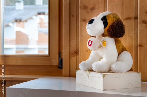 Swiss Rescue Dog soft toy