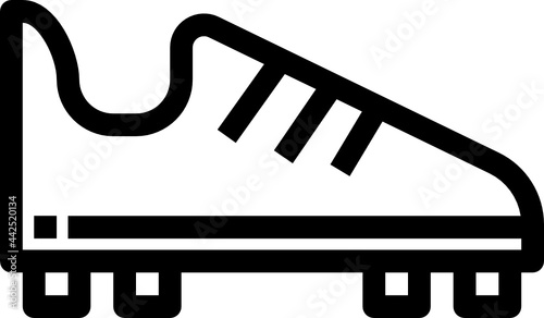 cleats outline icon