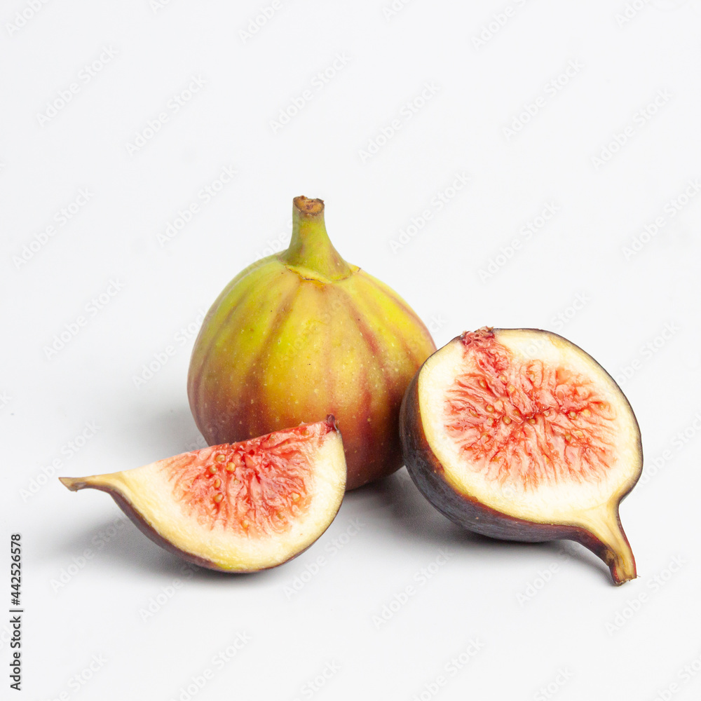 fig fruit on white background fig fruit on white background