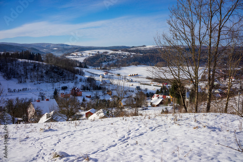 Fototapeta Naklejka Na Ścianę i Meble -  Bieszczady San Góry