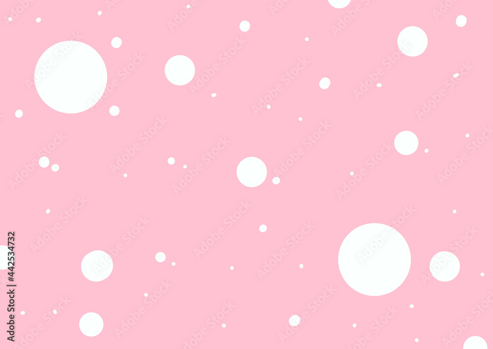 Simple and cute polka dot texture