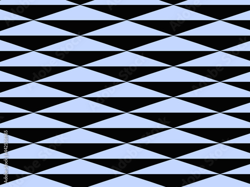 abstract geometric soft blue futuristic shape and triangle texture and halftone concept pattern on dark black.