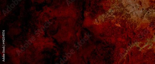 Wall grunge texture with red tones. Vintage red abstract grunge