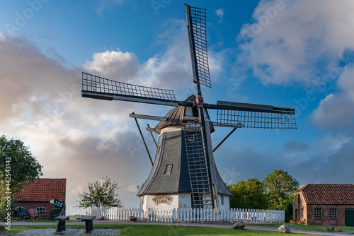 The Werdum Mill in Werdum in East Frisia