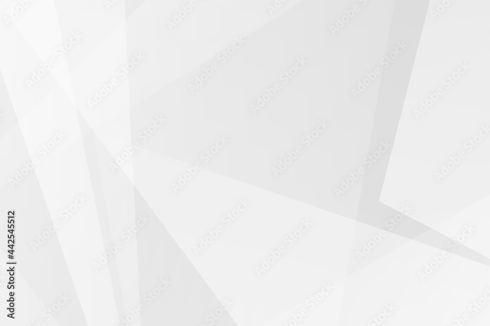 Abstract white and grey on light silver background modern design. Vector illustration EPS 10.