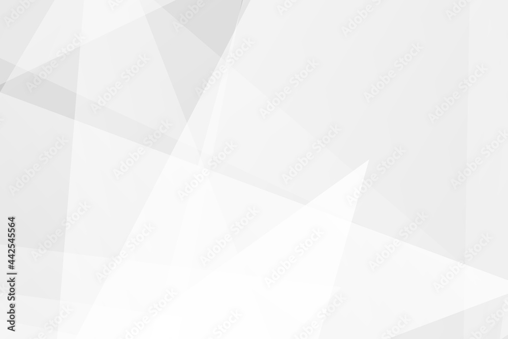 Fototapeta premium Abstract white and grey on light silver background modern design. Vector illustration EPS 10.