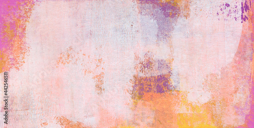 Modern abstract art. Versatile artistic backdrop for creative design projects: posters, banners, cards, websites, invitations, magazines, wallpapers. Beautiful soft colours. Hand painted texture.