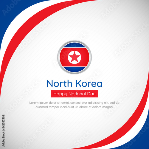Abstract North Korea country flag background with creative happy national day of North Korea vector illustration Free Download Abstract North Korea country flag background with creative happy national day of North Korea vector illustration - GFXLoad