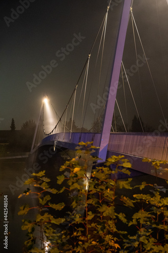 Brücke im Nebel
