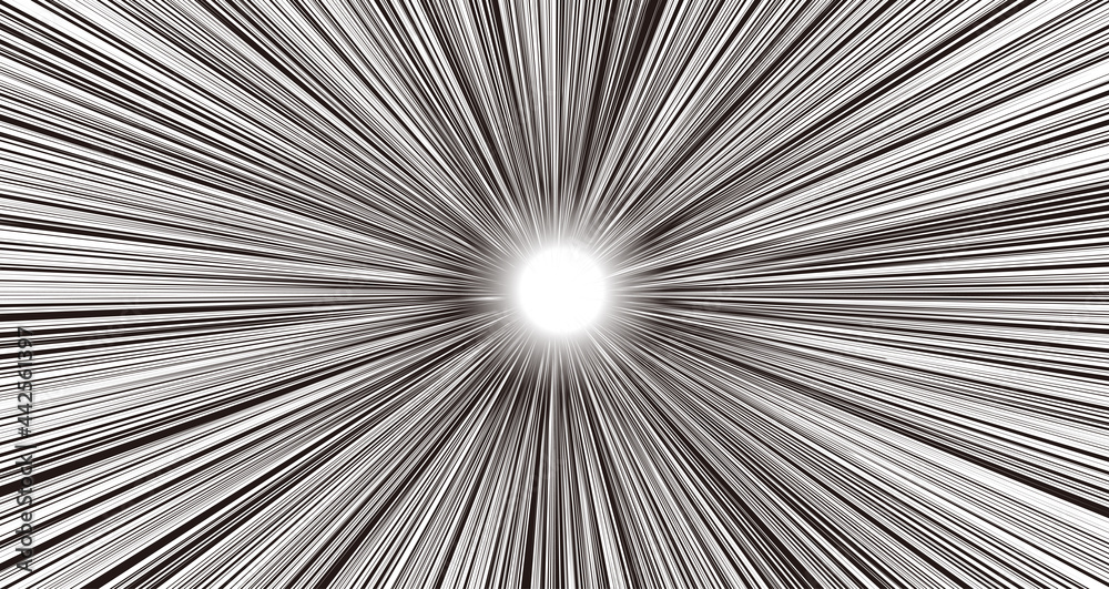 Obraz premium 背景素材「ラインワープ」