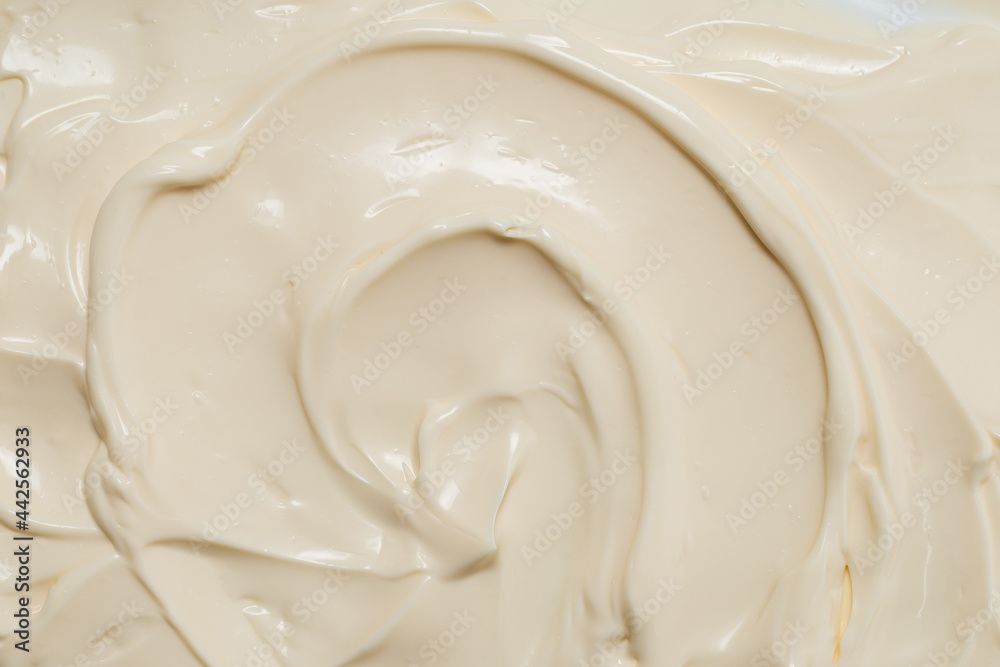White whipped cream texture. White whipped cream texture.