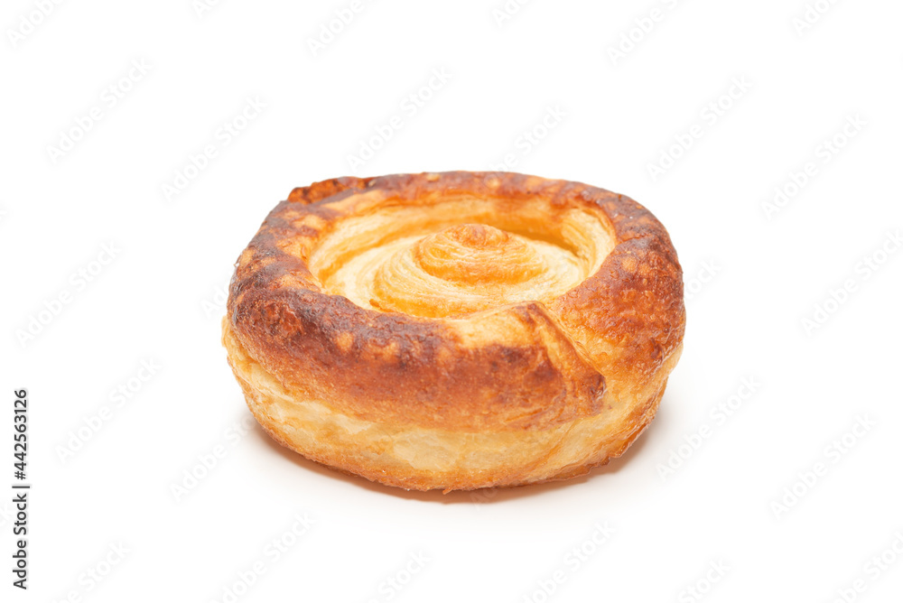 Tasty puff isolated on a white background. Tasty puff isolated on a white background.
