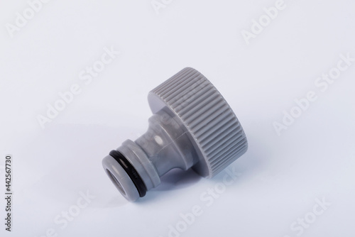 Plastic adapter for hoses of different diameters. Plastic adapters for watering.