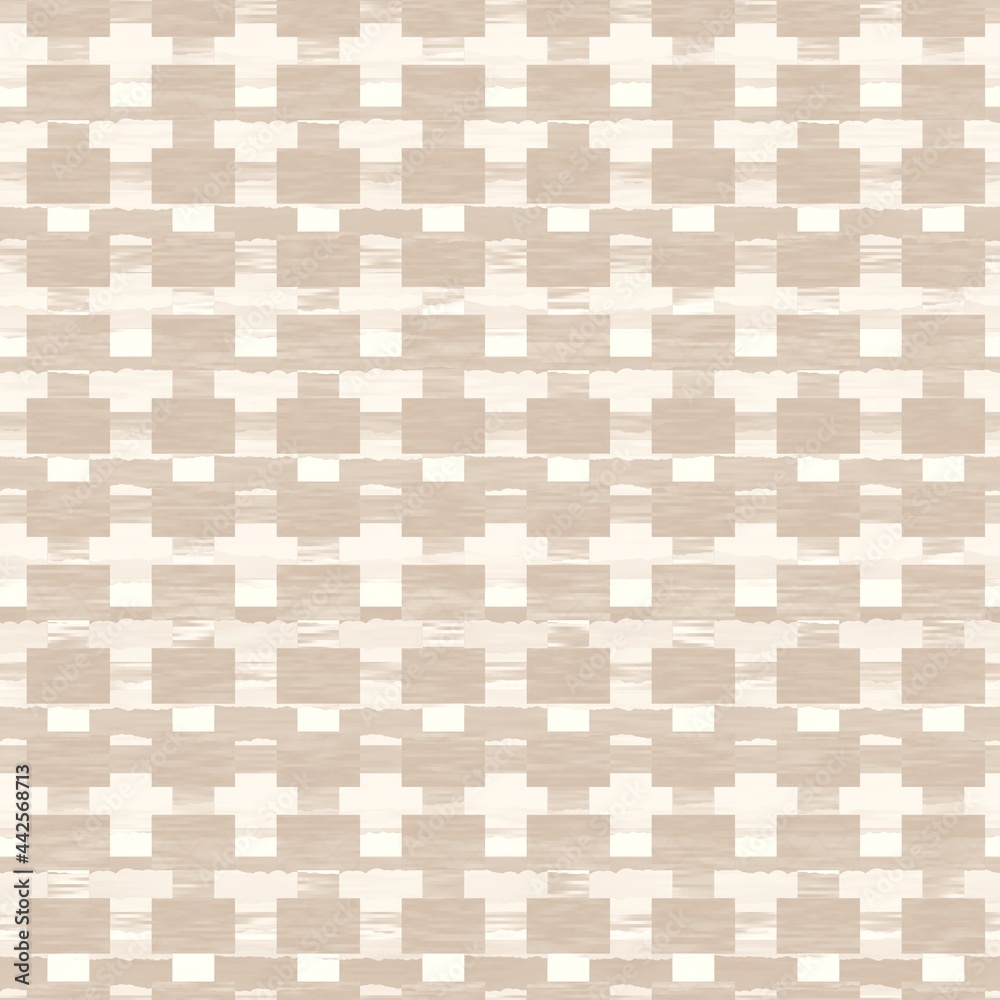 Minimal ecru jute plain stripe texture pattern. Two tone washed out beach decor background. Modern rustic brown sand color design. Seamless striped burlap pattern for shabby chic coastal living.
Minimal ecru jute plain stripe texture pattern. Two tone washed out beach decor background. Modern rustic brown sand color design. Seamless striped burlap pattern for shabby chic coastal living.