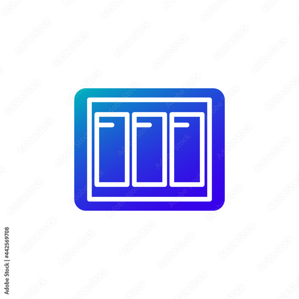 Lighting switch icon Lighting switch icon
