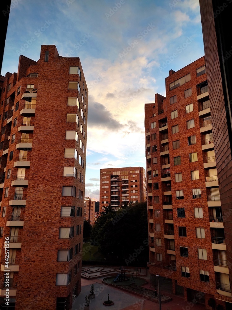 Fototapeta premium Building in the city