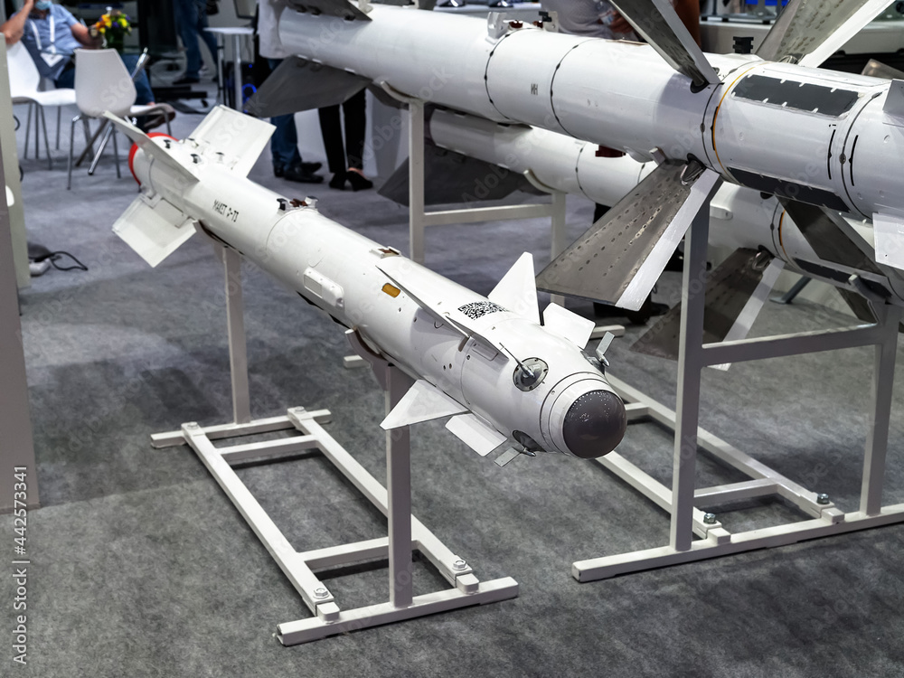 Aircraft Missiles. Close-up Of Air-to-air And Air-to-surface Combat 