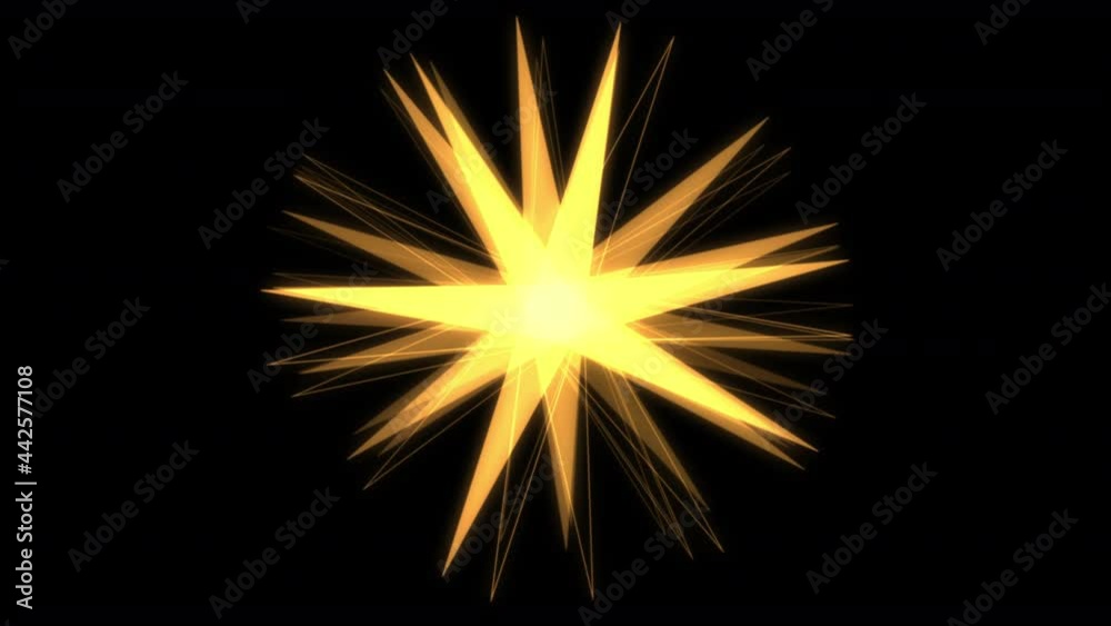 Star Motion Graphics Background Yellow S VJ Loop Animation Background Star Motion Graphics Background Yellow S VJ Loop Animation Background