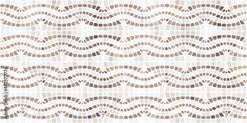 Pattern of vector mosaic in...