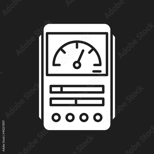 Voltmeter tool icon